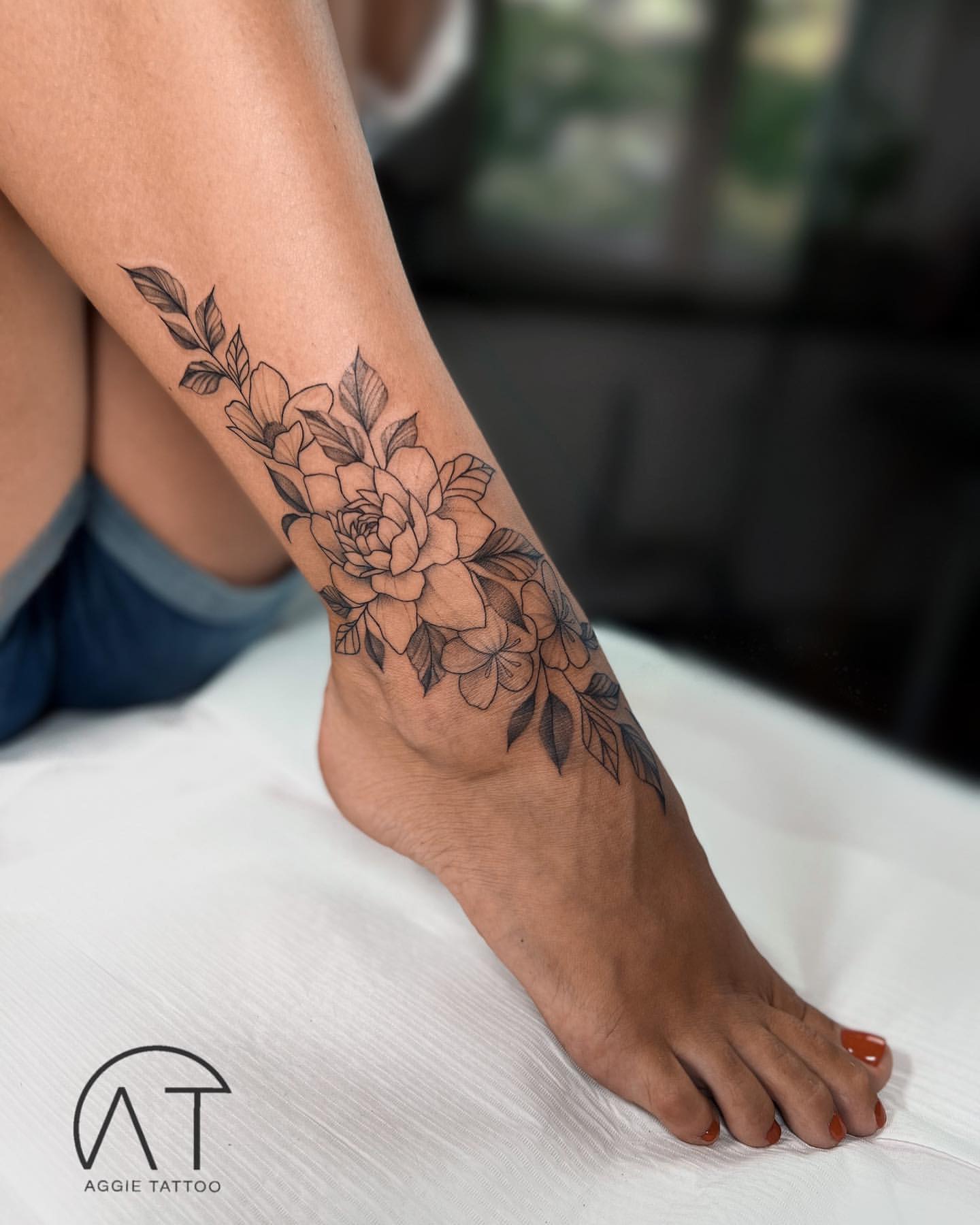 ankle tattoo ideas 0056