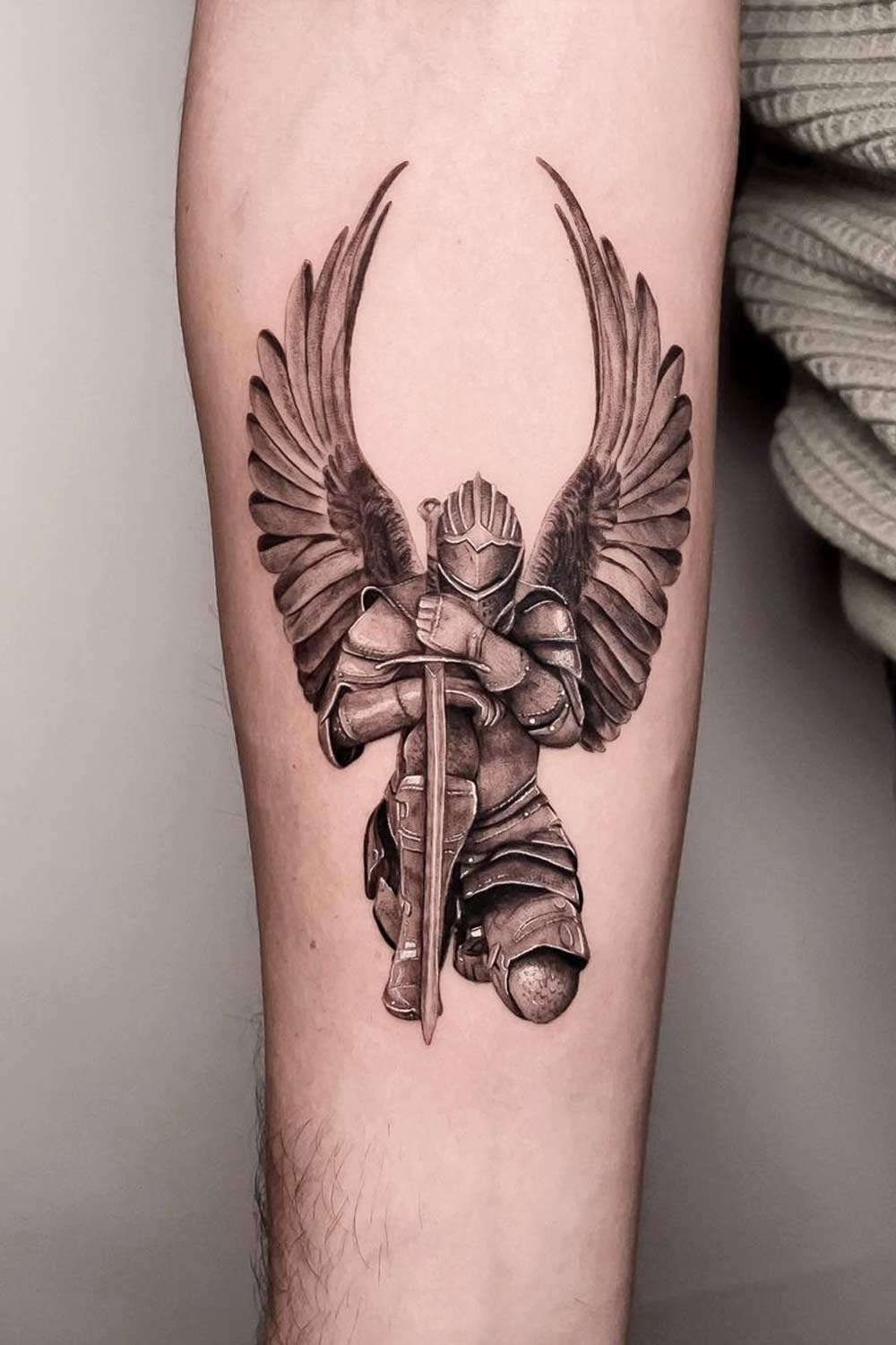 Archangel Gabriel Tattoo Ideas 0015