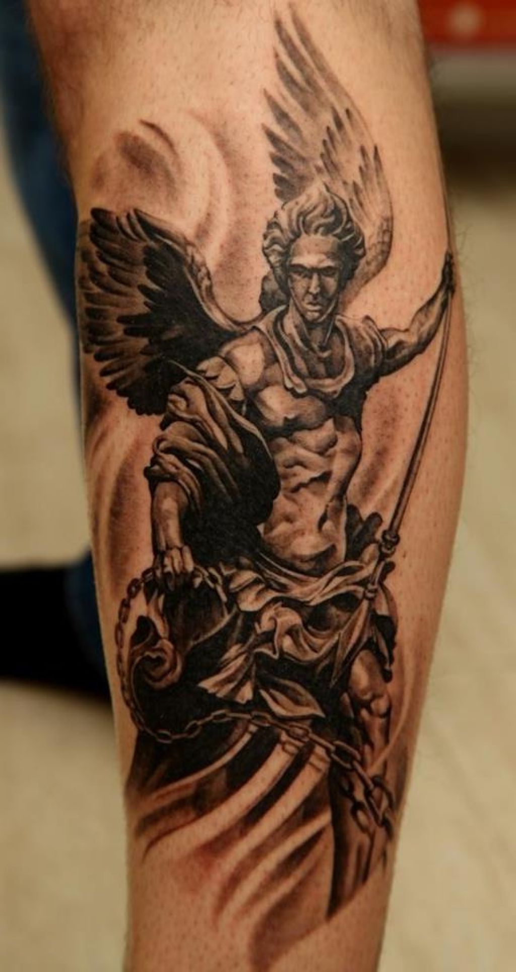 Archangel Gabriel Tattoo Ideas 0018