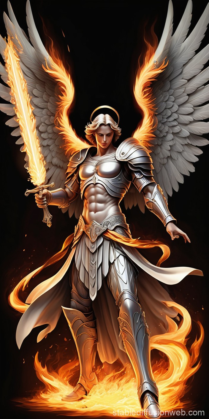 Archangel Gabriel Tattoo Ideas 0025