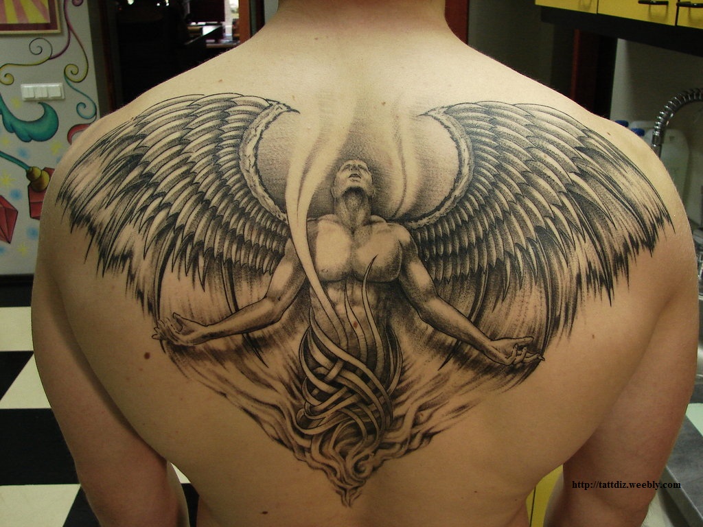 Archangel Gabriel Tattoo Ideas 0044