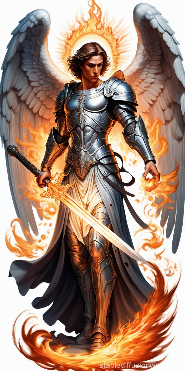 Archangel Gabriel Tattoo Ideas 0047