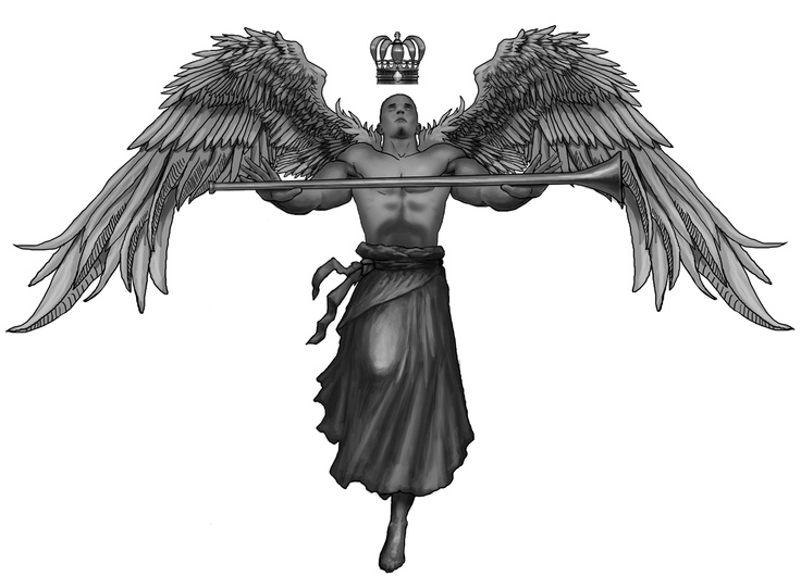 Archangel Gabriel Tattoo Ideas 0086