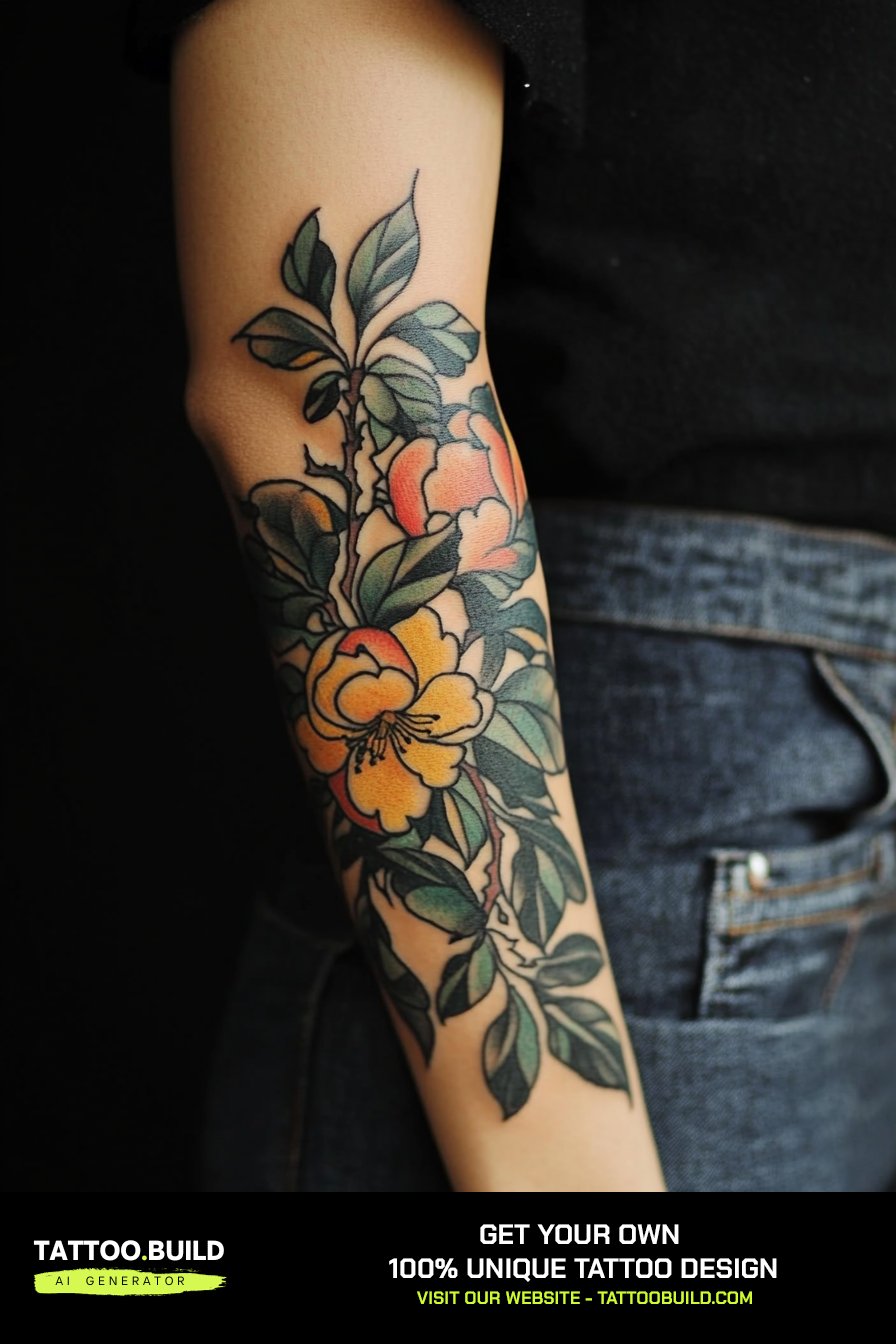 arm tattoo ideas for women 0047