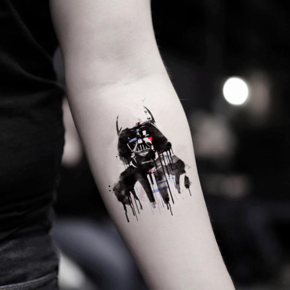 artistic Darth Vader tattoo interpretations.