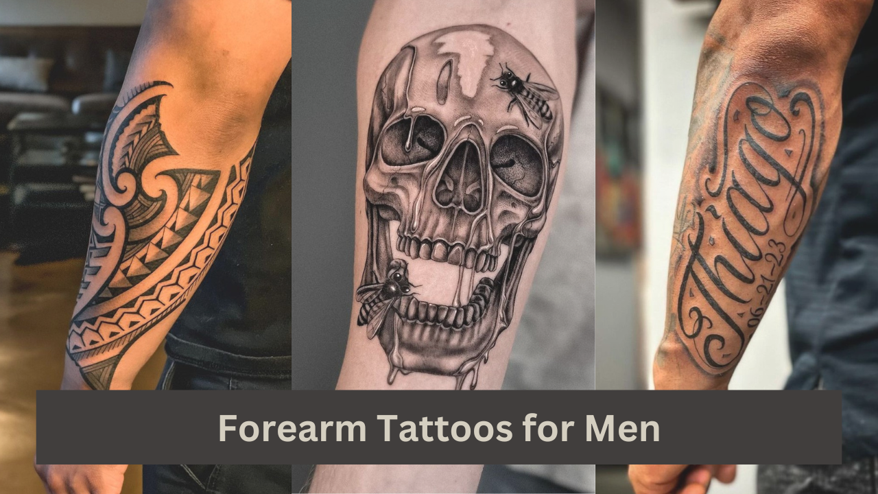 artistic forearm tattoo ideas for men