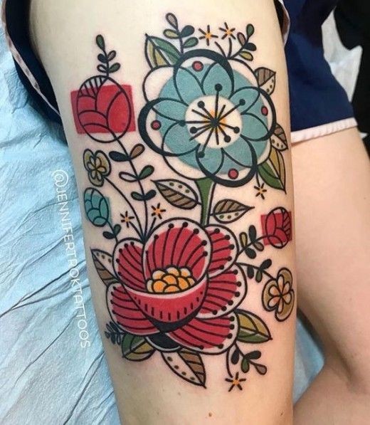 artistic modern tattoo ideas for modern aesthetics.