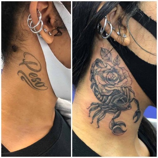 artistic name cover up tattoo variations.