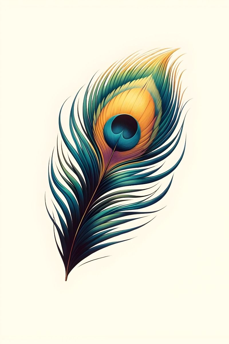 artistic peacock tattoo themes