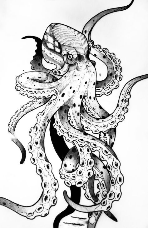 artistic small octopus tattoo styles