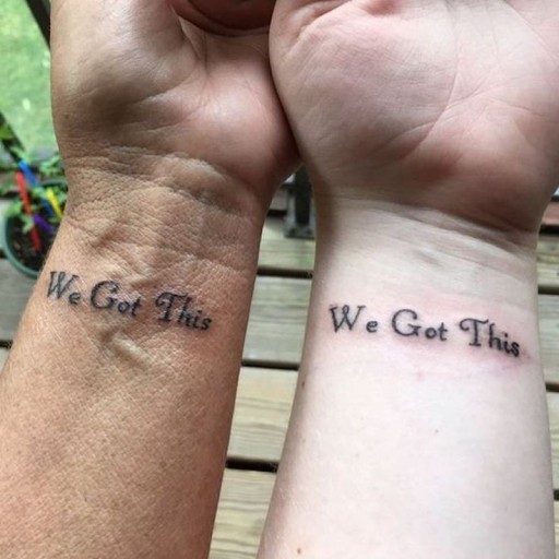 Aunt and niece tattoo ideas 0011