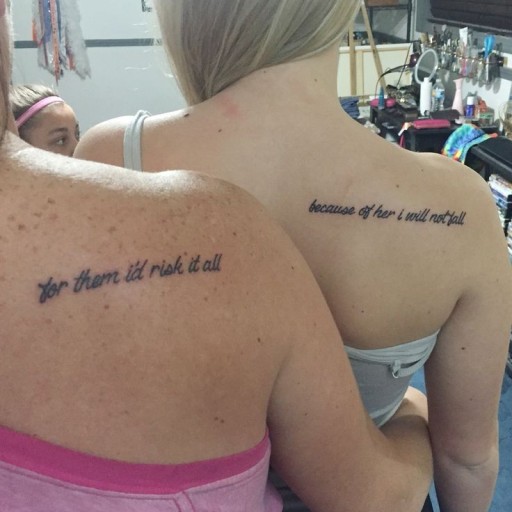 Aunt and niece tattoo ideas 0013