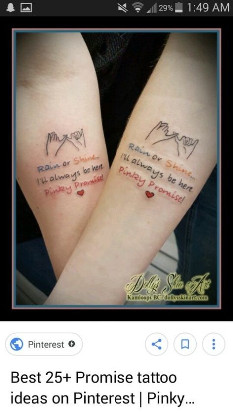 Aunt and niece tattoo ideas 0014