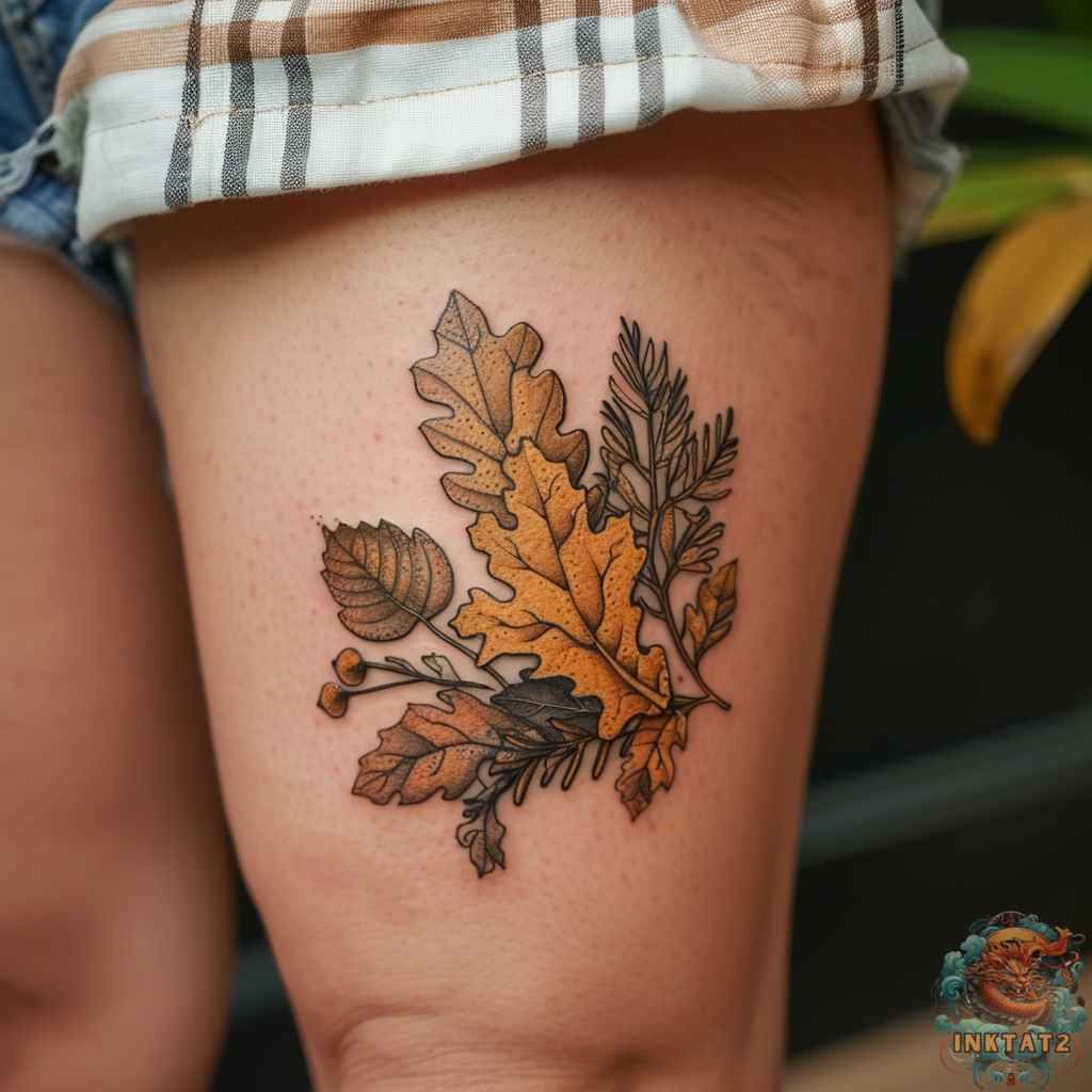 autumn motifs for tattoos