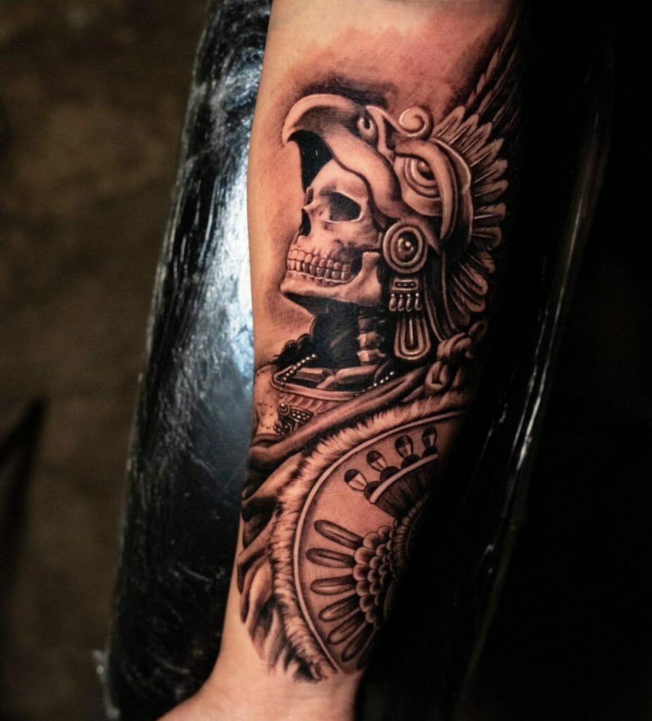 Aztec tattoo ideas for women