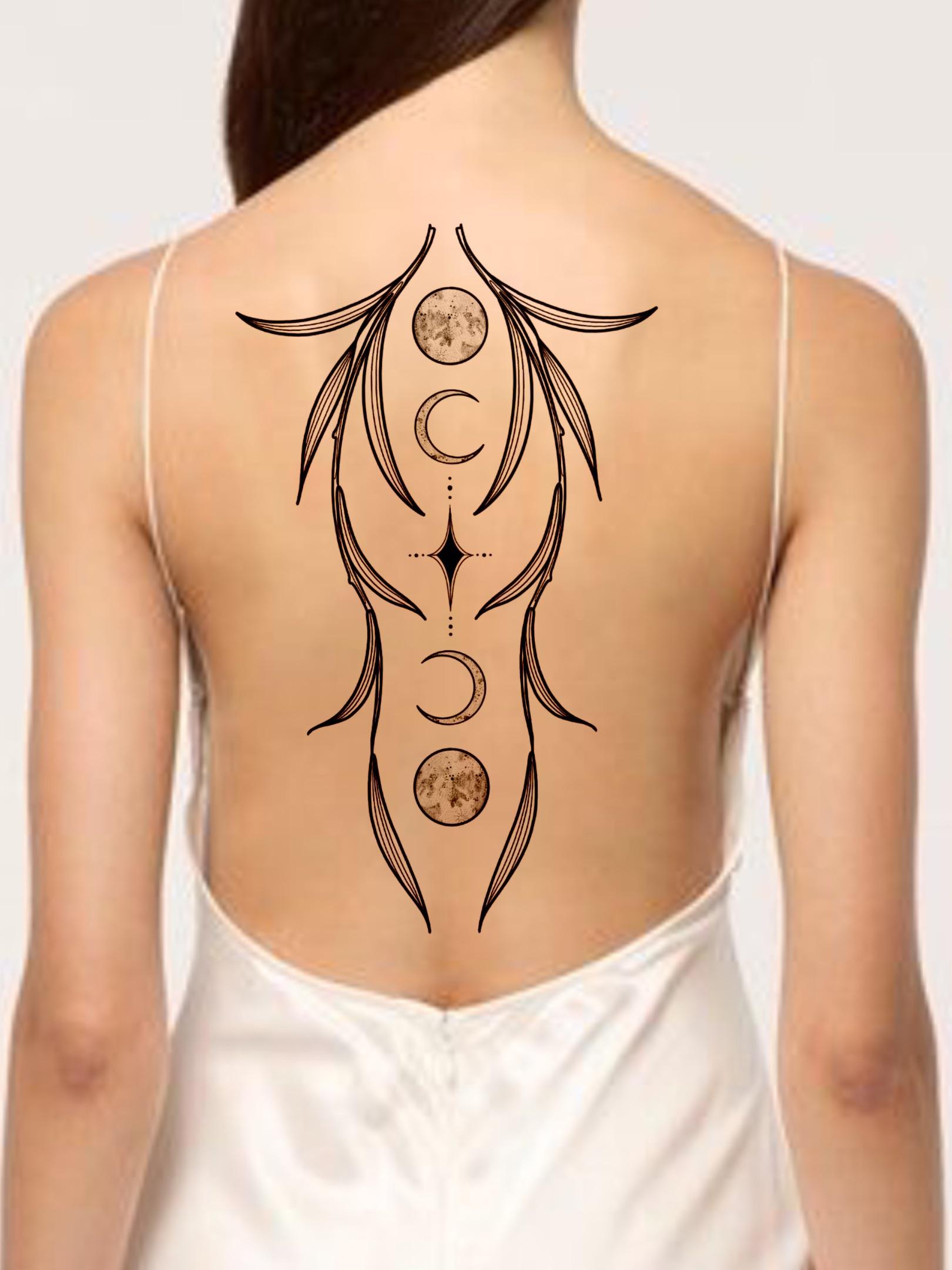 back tattoo ideas for females 0060