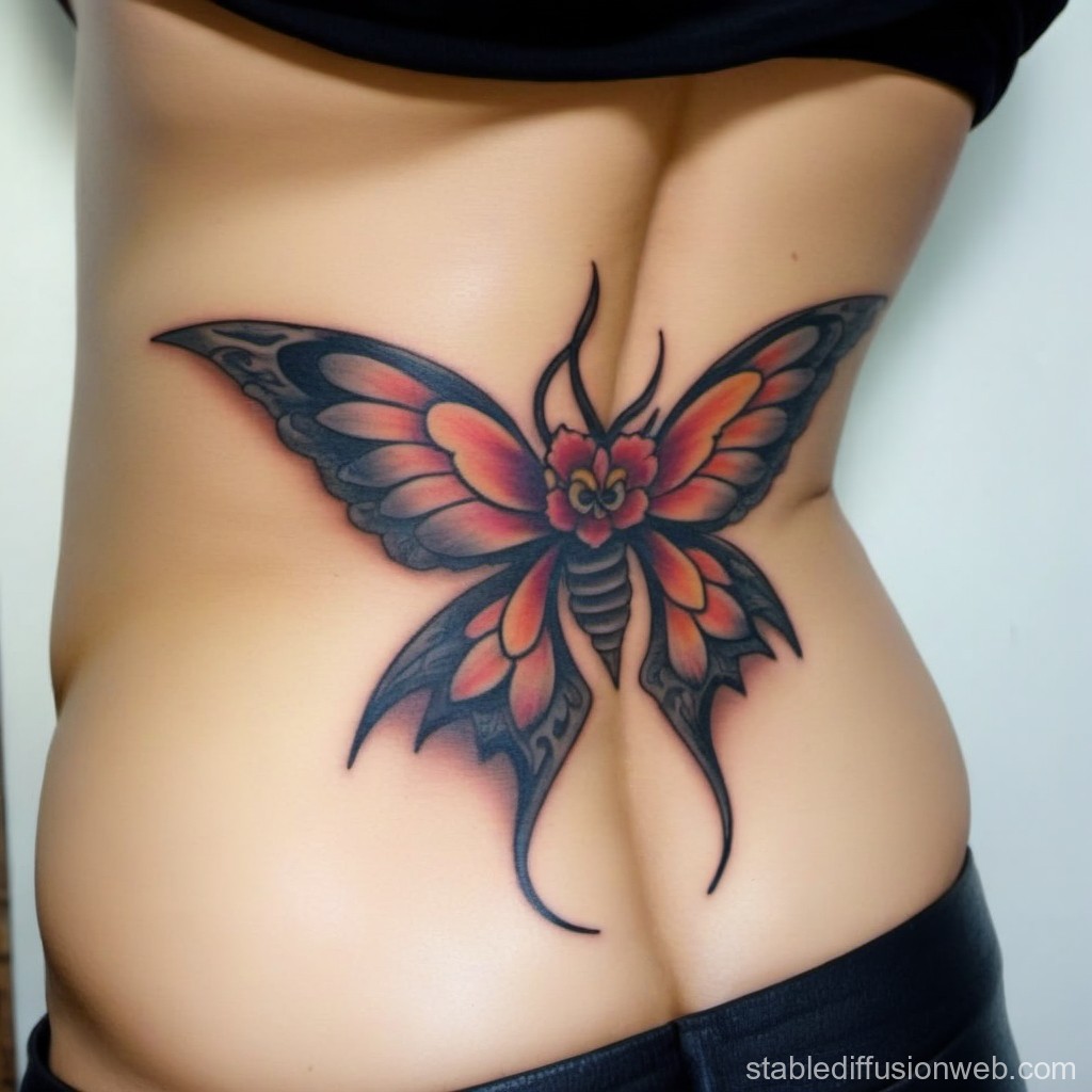 back tattoo ideas for females 0070