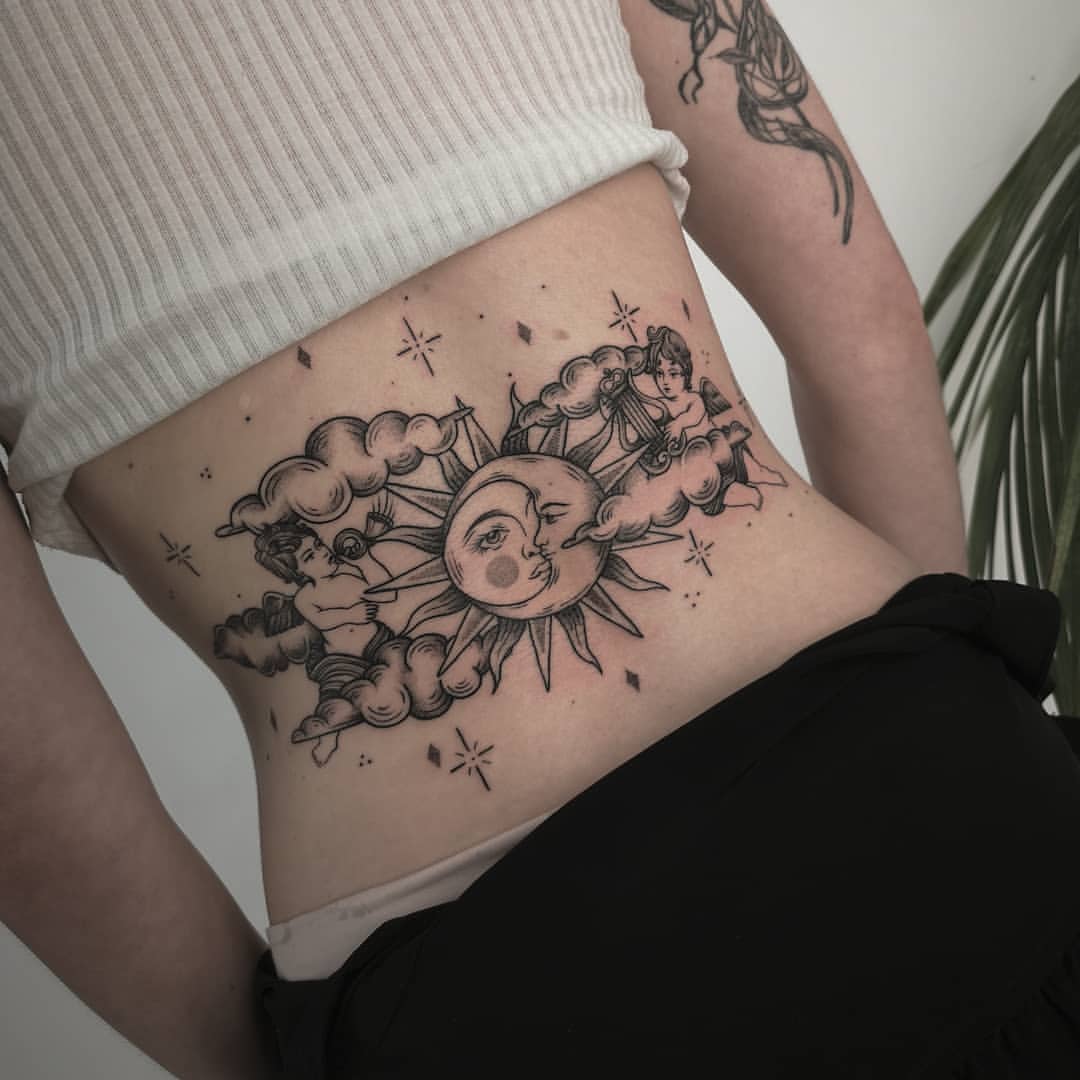 back tattoo ideas for females 0096