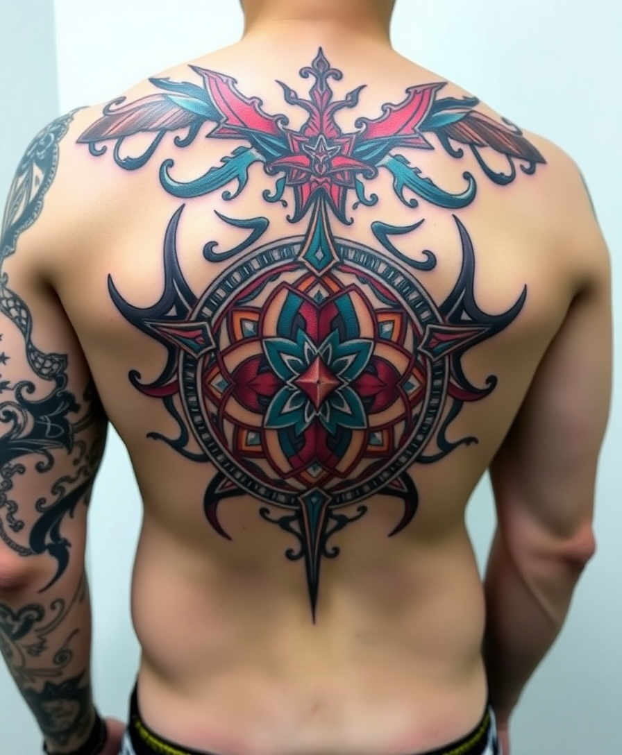 back tattoo ideas for men 0052