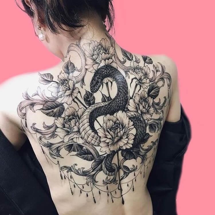 back tattoo ideas for women 0082