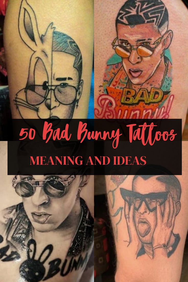 bad bunny tattoo ideas 0020