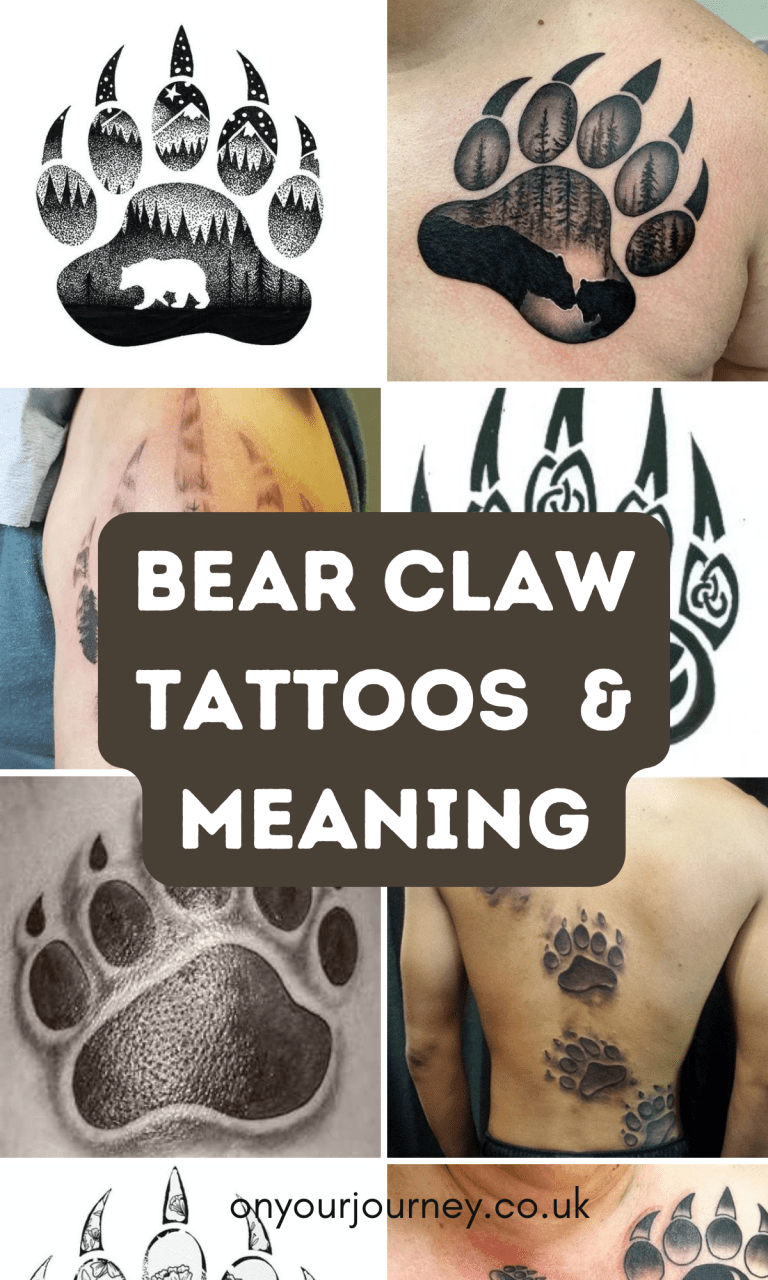 Bear paw tattoo ideas for men