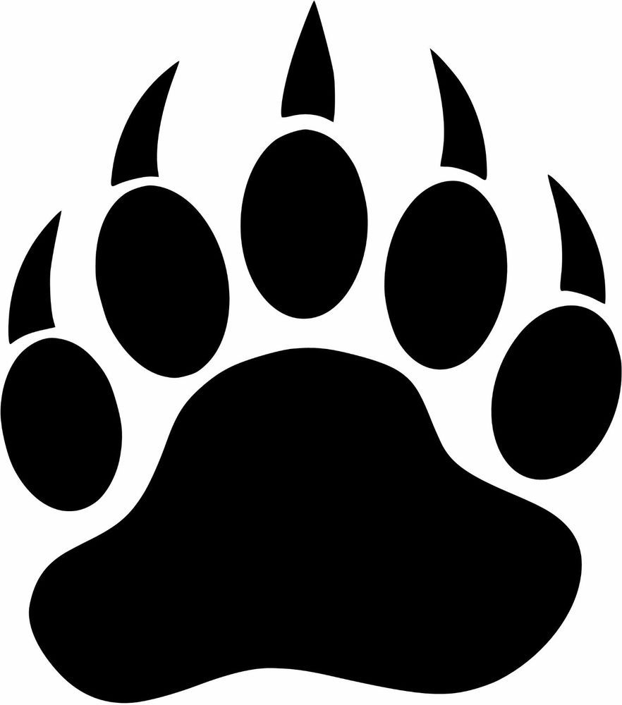 Bear paw tattoo ideas 0022