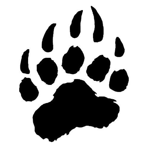 Bear paw tattoo ideas 0023