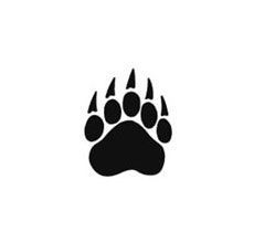 Bear paw tattoo ideas 0058