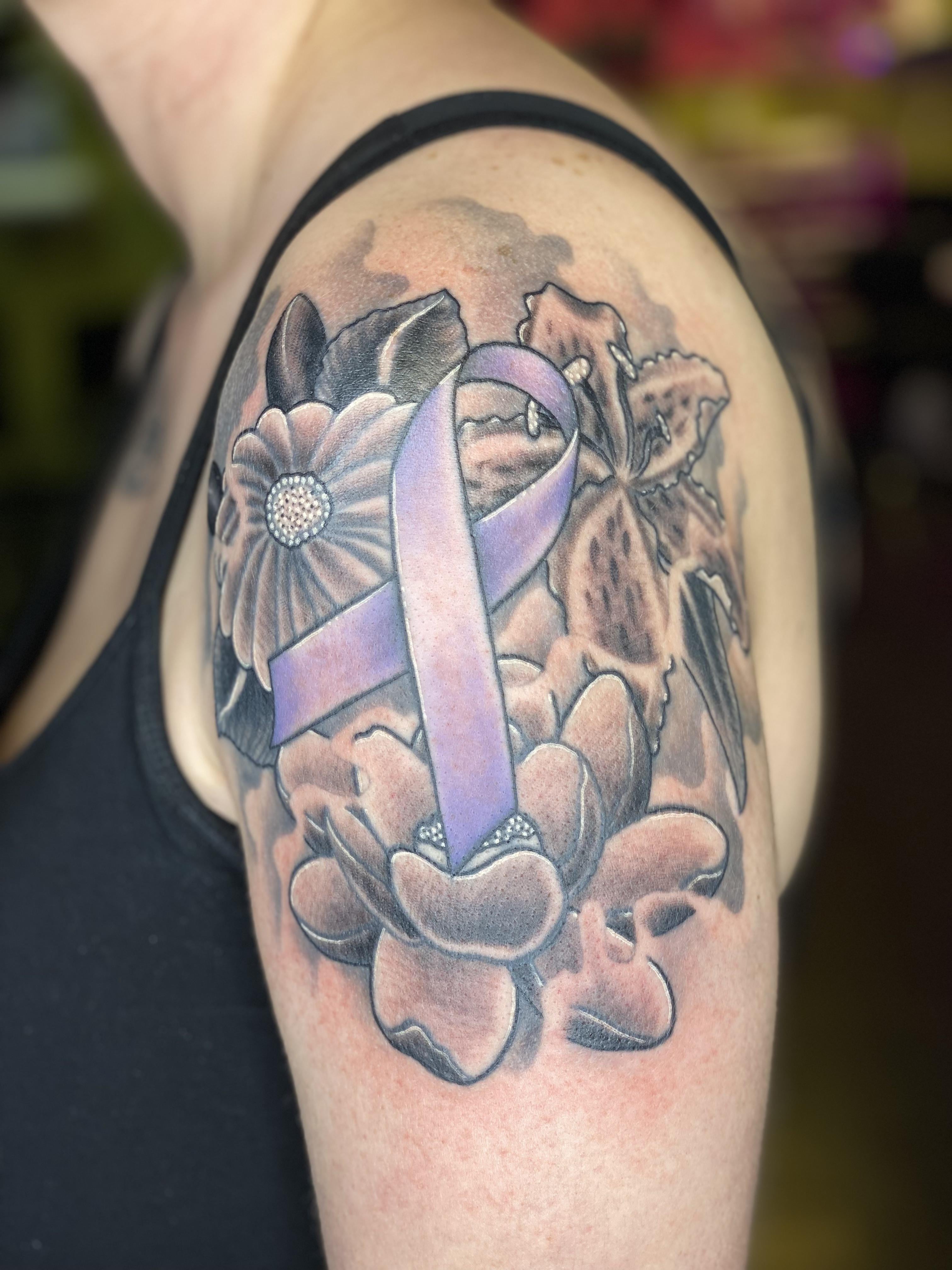 best small tattoos for epilepsy awareness