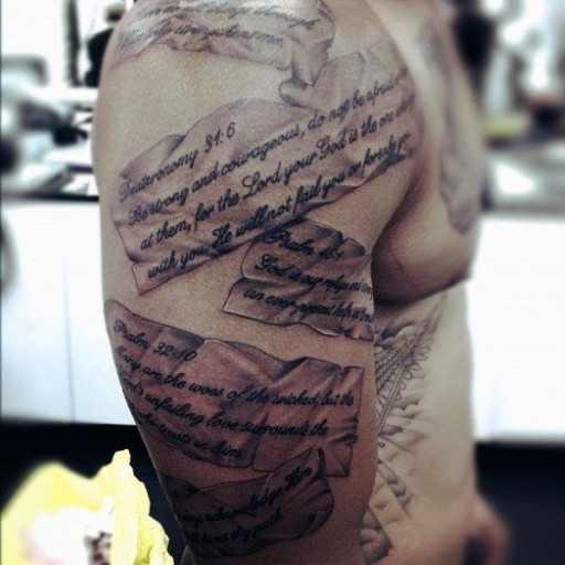 bible scripture tattoo designs