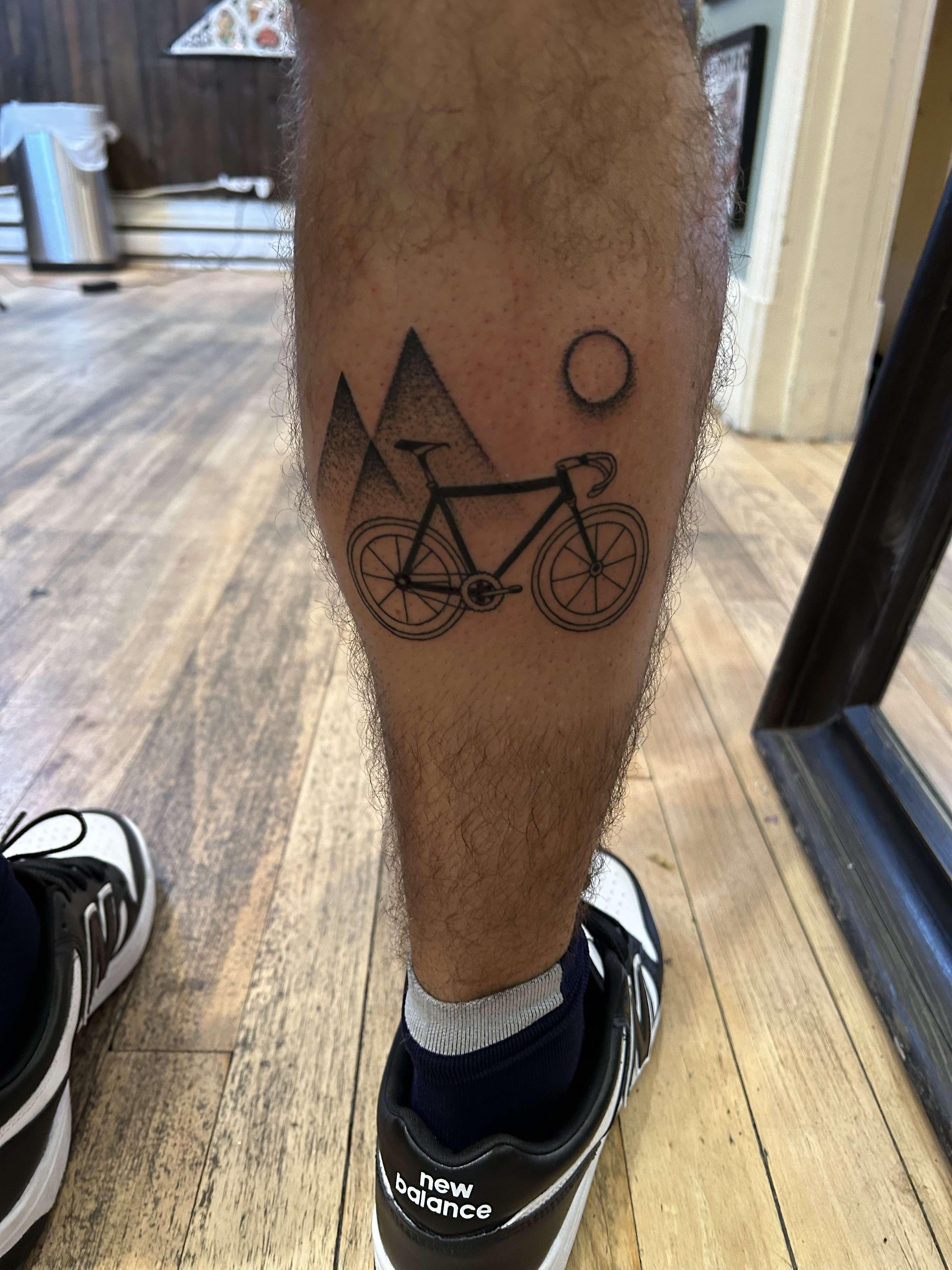 tattoo ideas bicycles