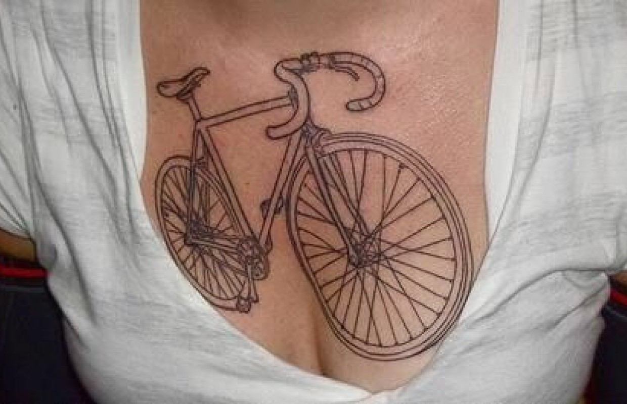 tattoo ideas bicycles