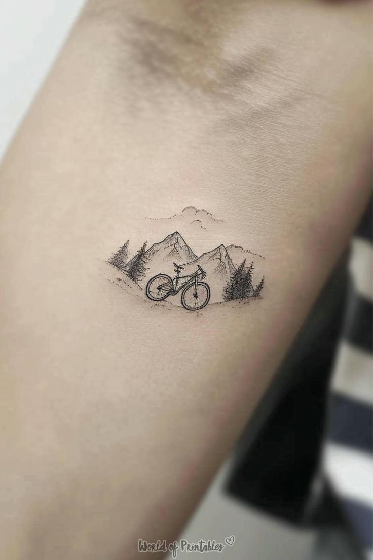 tattoo ideas bicycles 0024