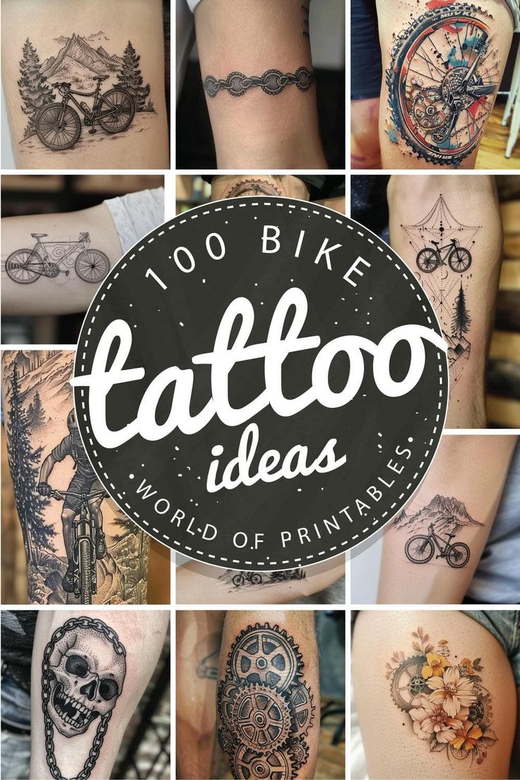 tattoo ideas bicycles 0028