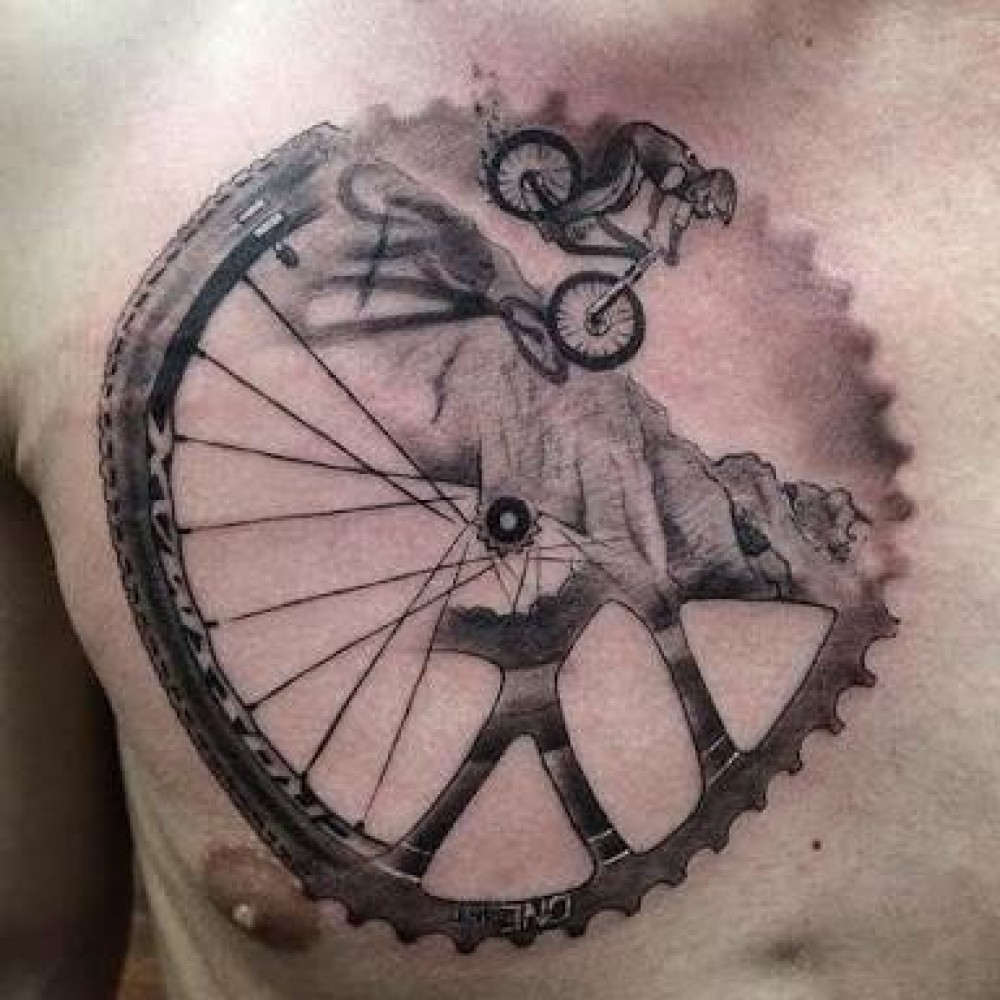 tattoo ideas bicycles 0042