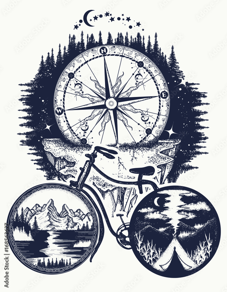 tattoo ideas bicycles 0055