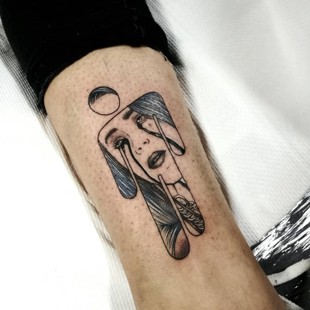 Billie Eilish tattoos ideas 0010