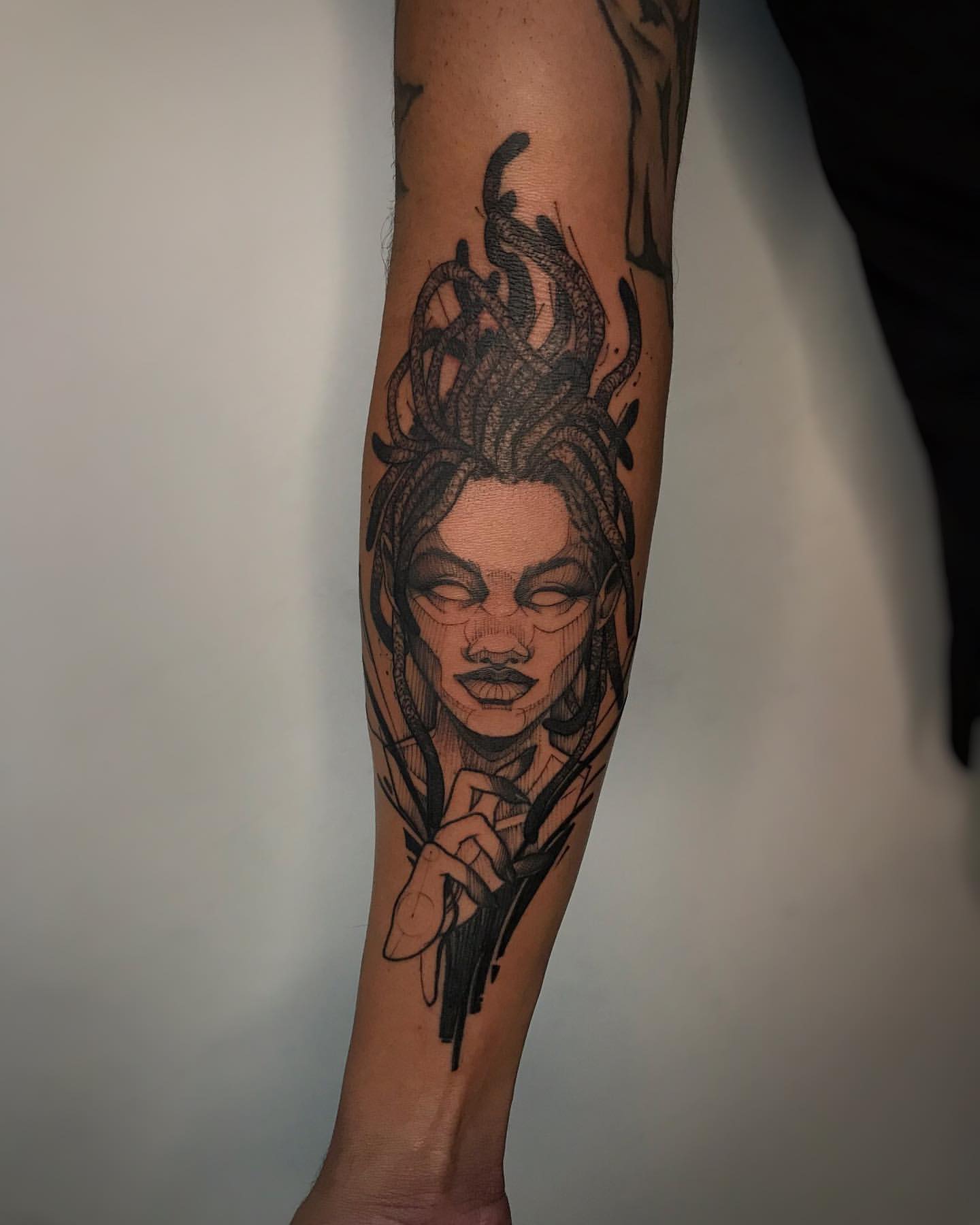 black girl tattoo ideas small 0016