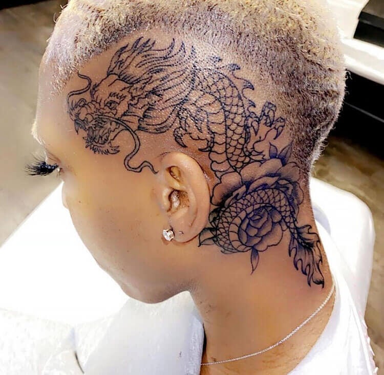 black girl tattoo ideas small 0048