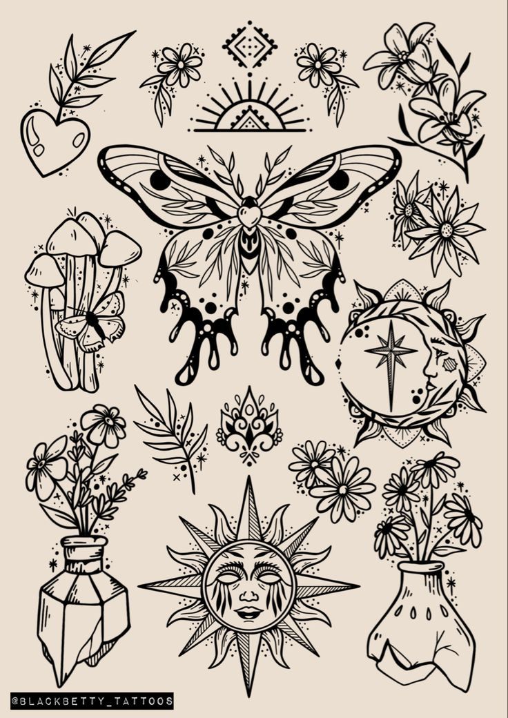 blackwork tattoo ideas 0014