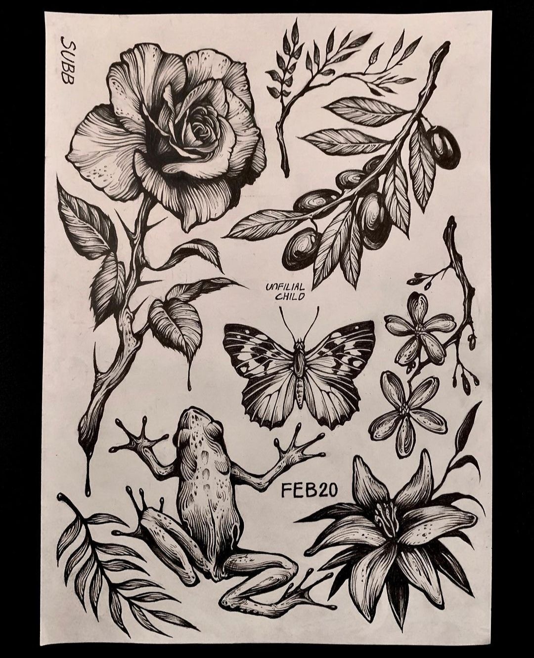 blackwork tattoo ideas 0026