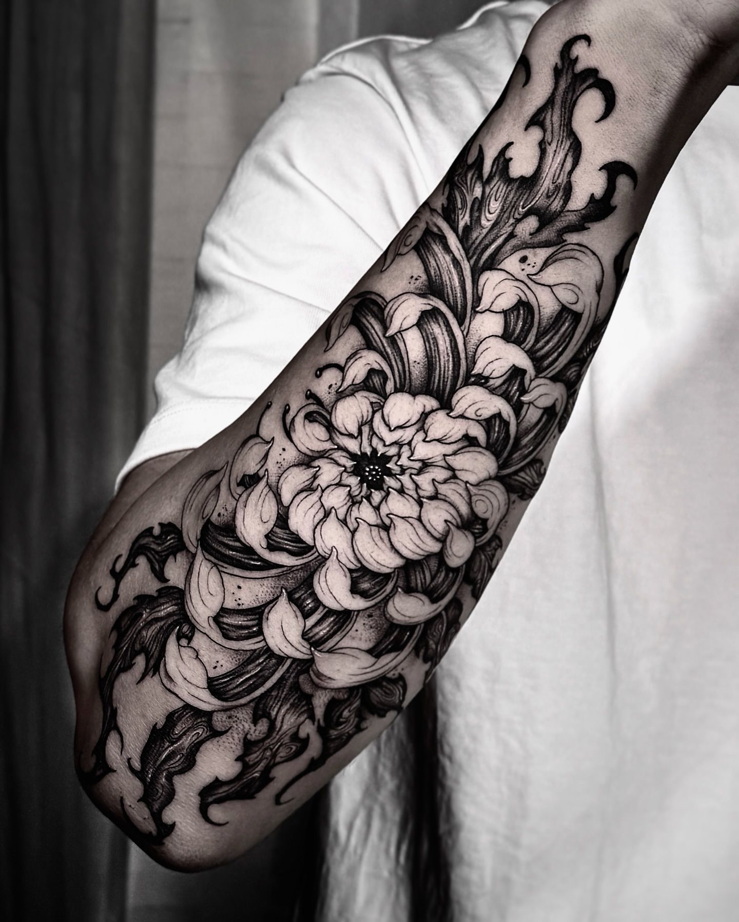 blackwork tattoo ideas 0033