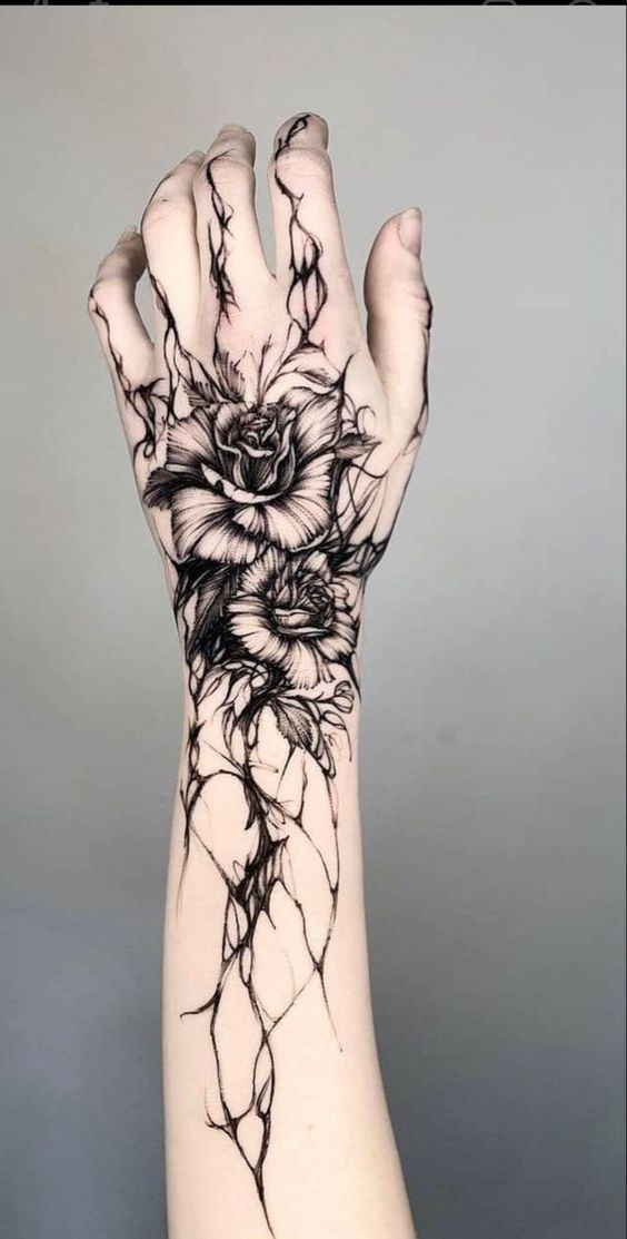 blackwork tattoo ideas 0063