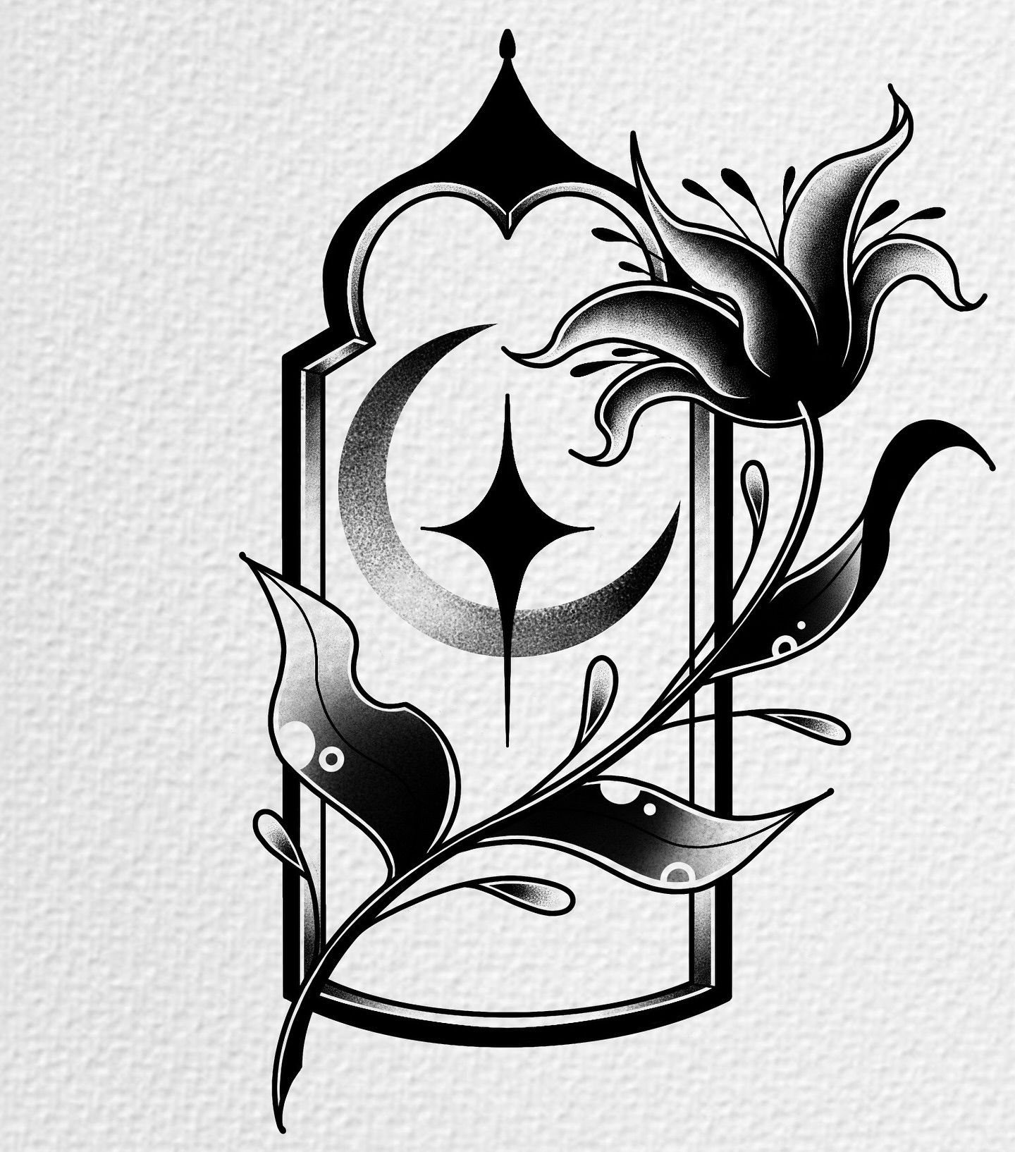 blackwork tattoo ideas 0067