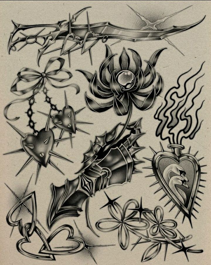 blackwork tattoo ideas 0072