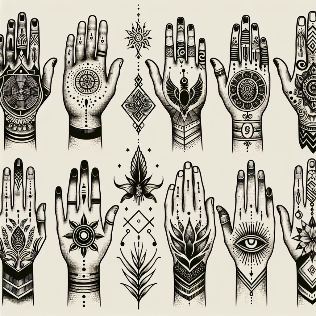 bold hand tattoo ideas for men