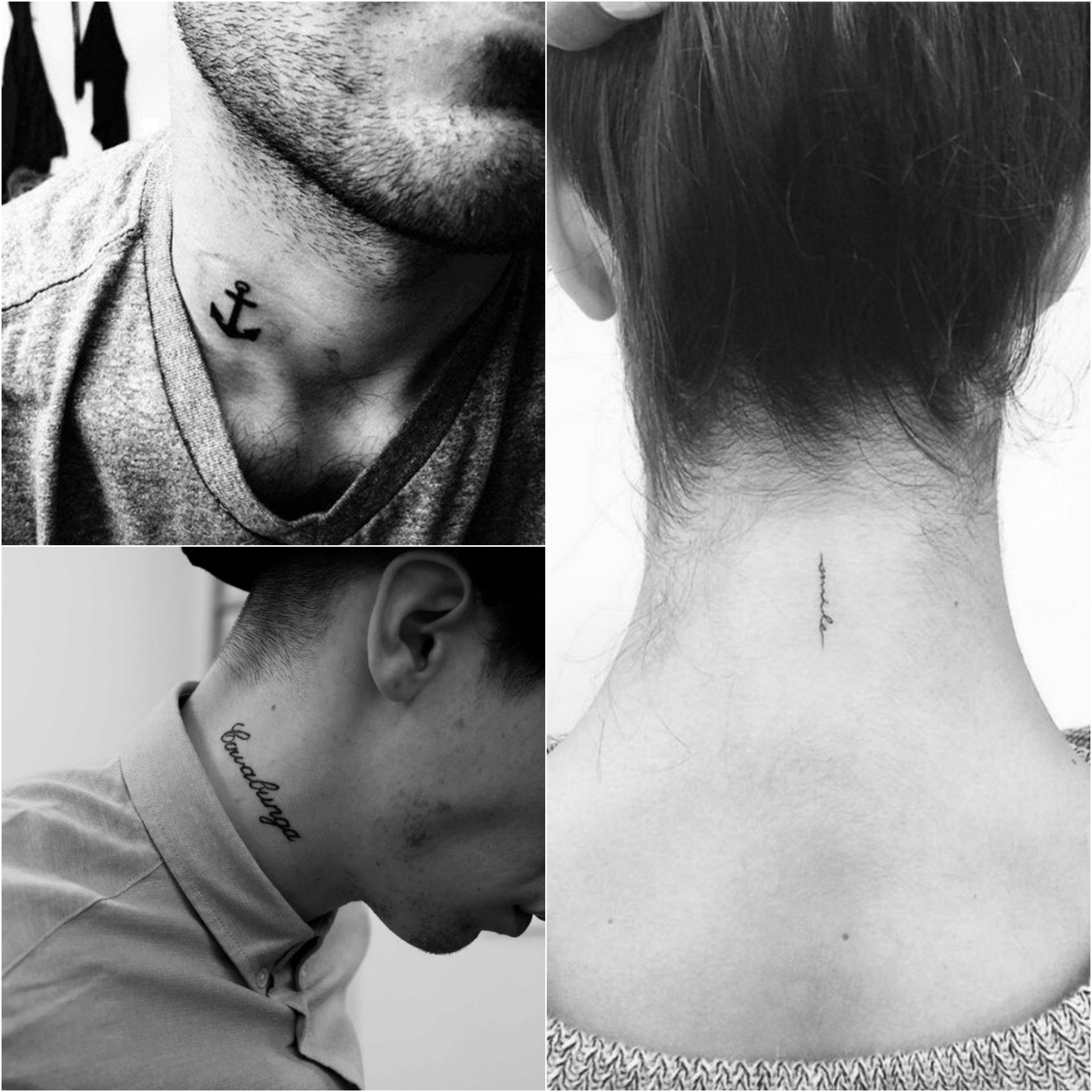 bold neck tattoo inspiration