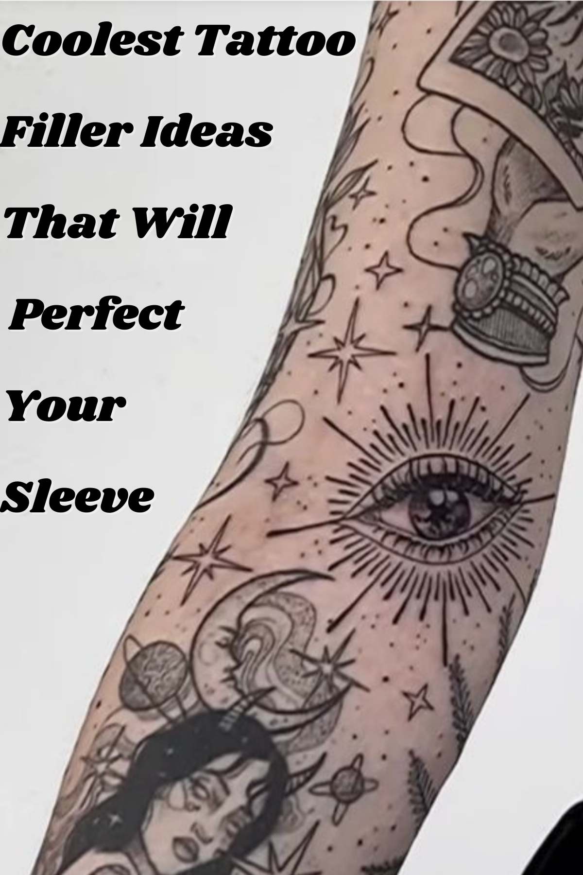 bold tattoo sleeve filler ideas