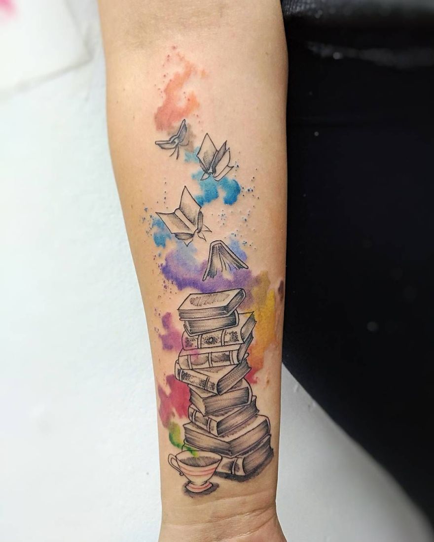 book lover tattoo ideas 0029